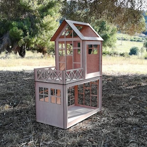 Big Dolls Wooden Dollhouse Plywood Model Kit