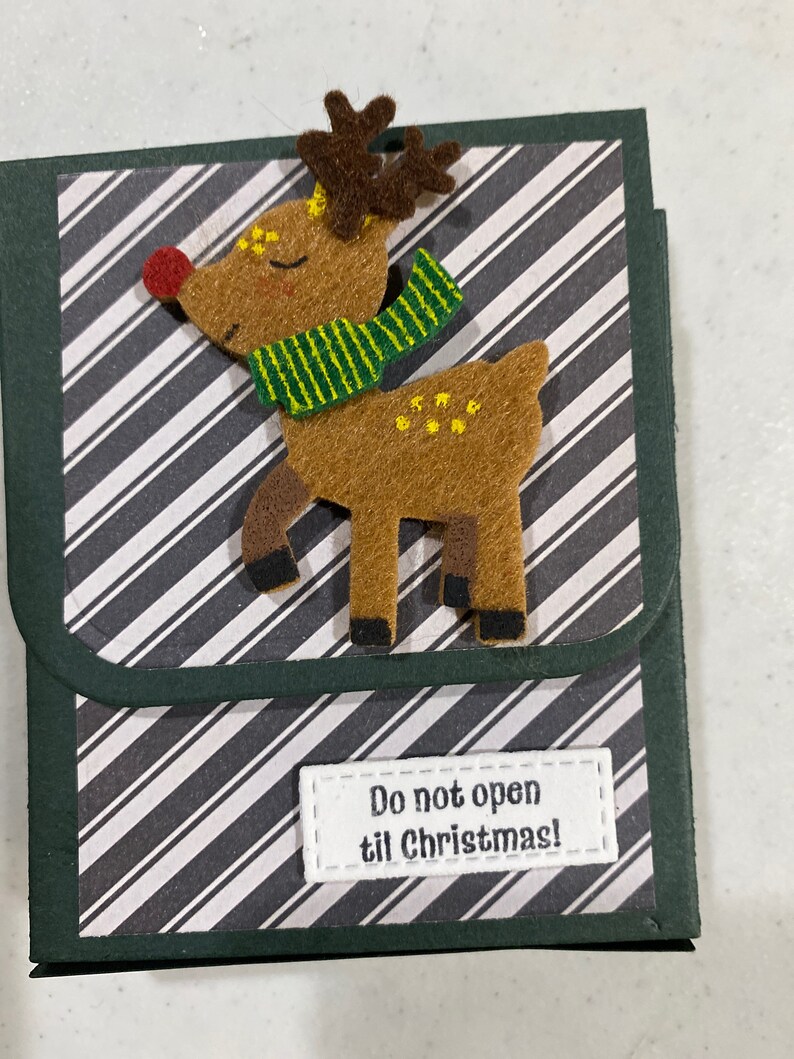 Cute Multiple Gift Card Holderrudolphchristmas Etsy