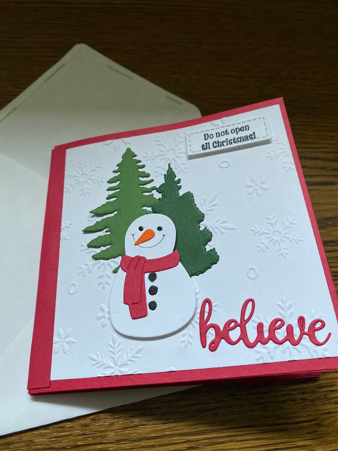 Gift Card Booklet Multiple Gift Card Holder Snowman Etsy