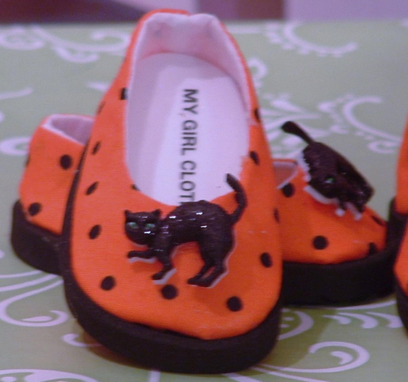 halloween ballet flats for american girl dolls