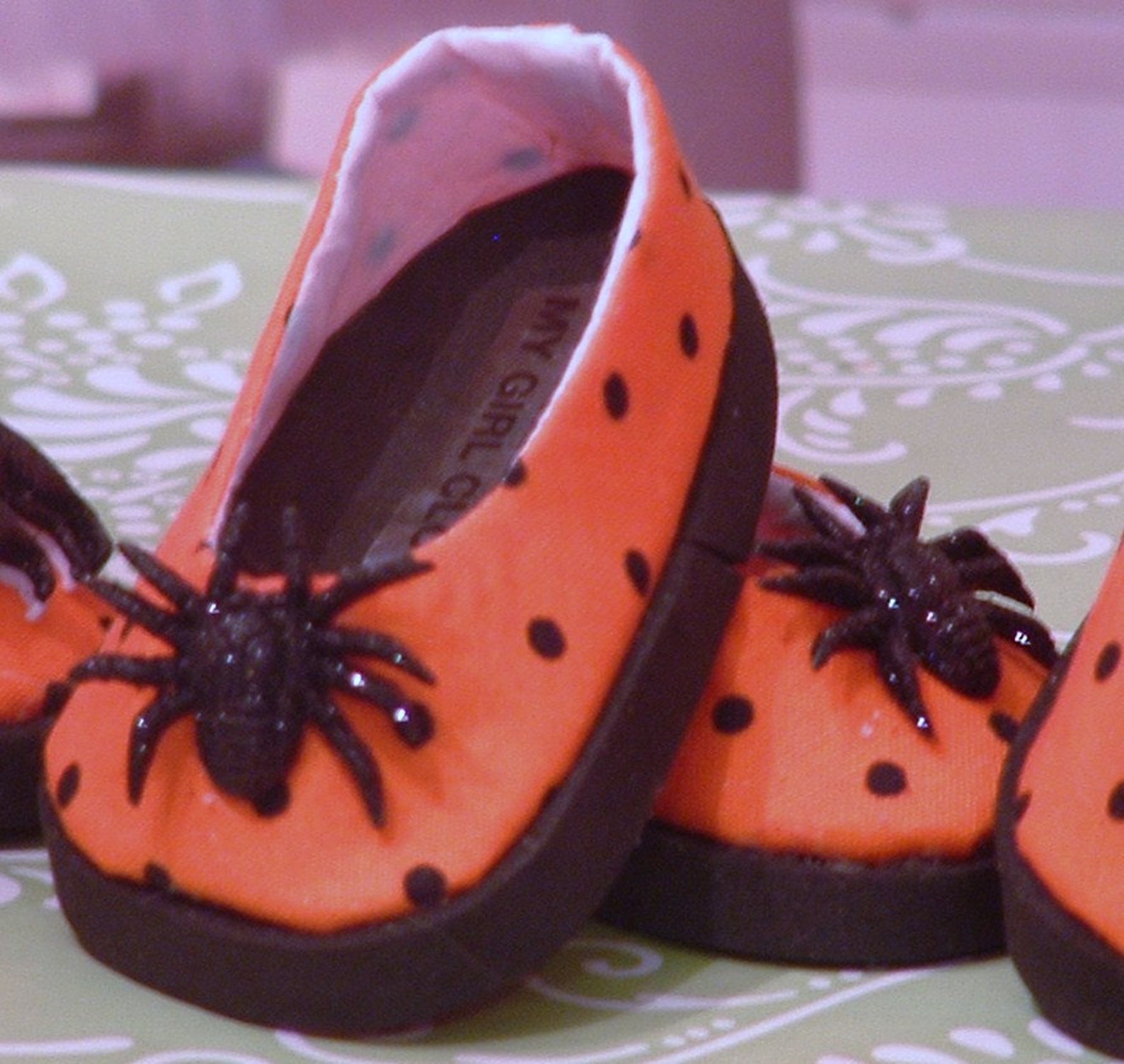 halloween ballet flats for american girl dolls