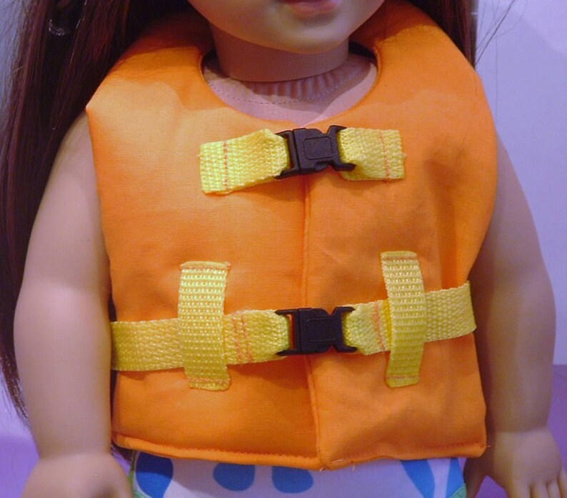 Life Jacket for American Girl dolls Etsy