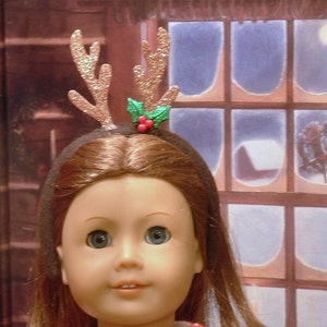 Reindeer Headband for American Girl Dolls