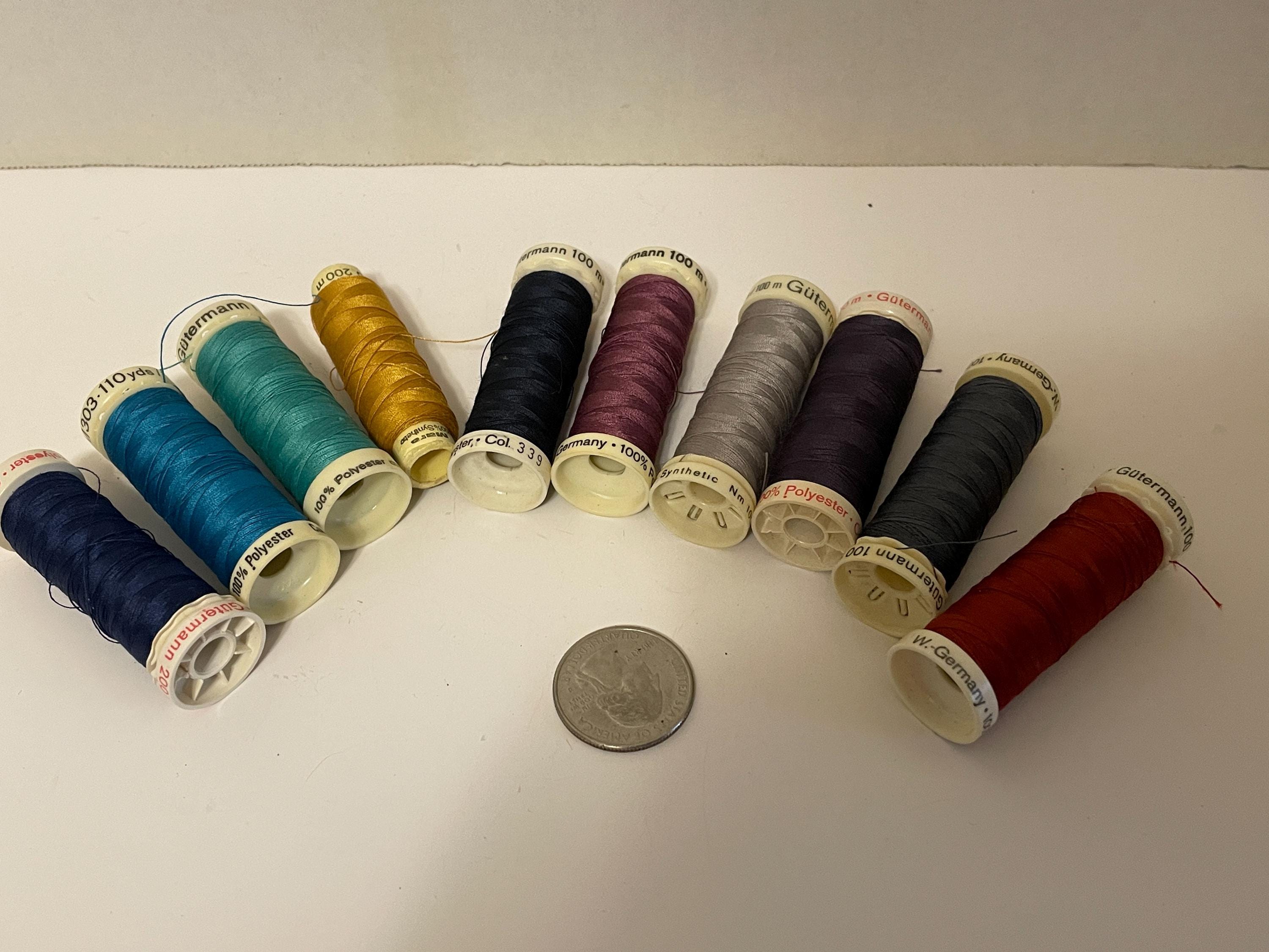 Mix Thread Spool 10 Spool Mix of Gutermann Thread (BR6) - Etsy
