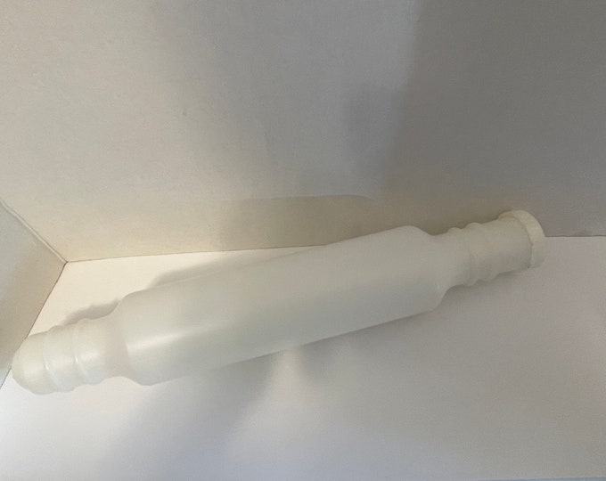 1960s Tupperware Fill N Chill Rolling Pin and Pastry Mat Sheer White ...