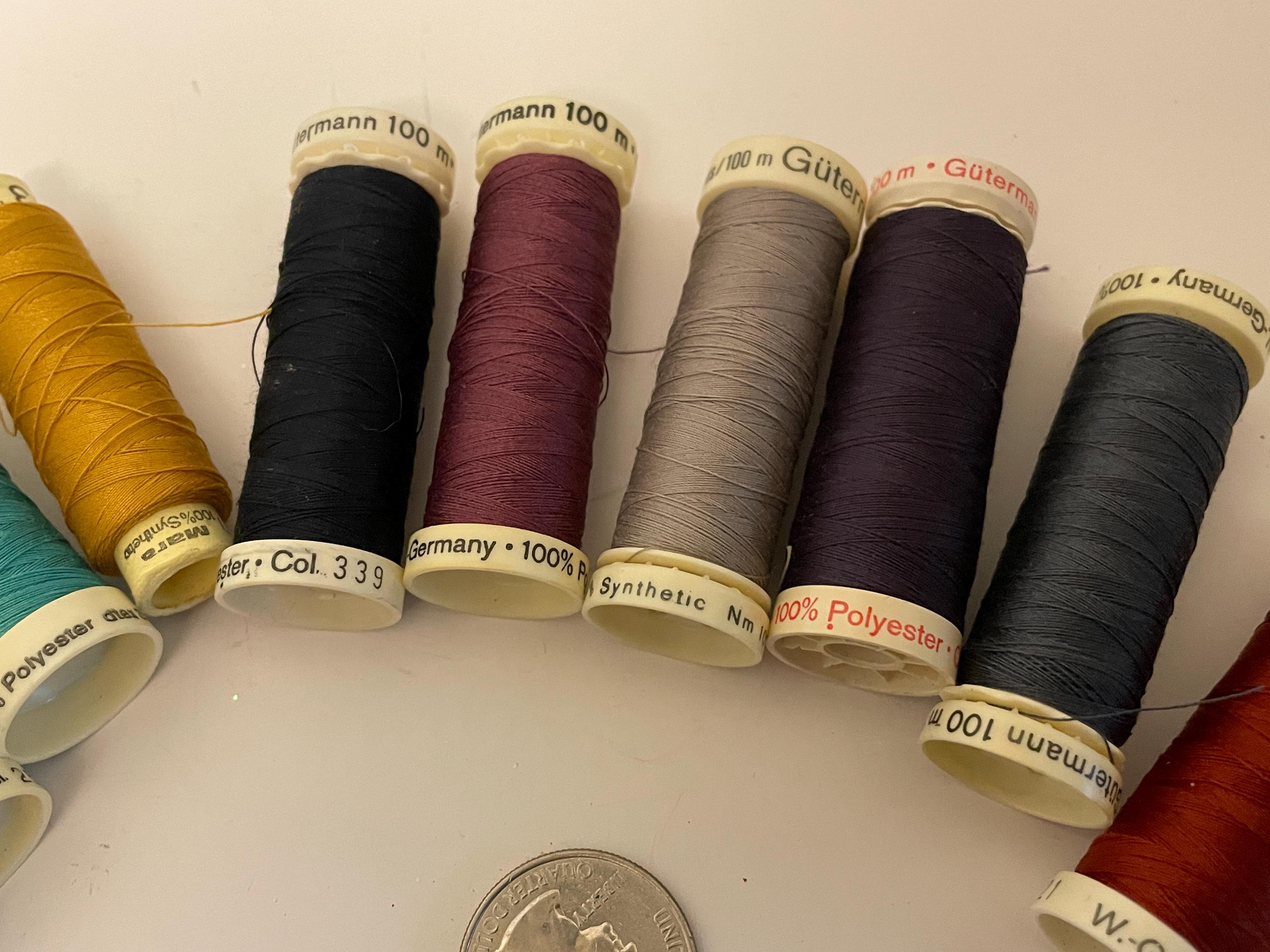 Mix Thread Spool 10 Spool Mix of Gutermann Thread (BR6) - Etsy