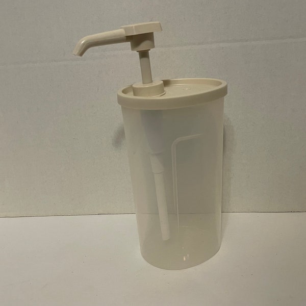 Tupperware Vintage Condiment Soap Pump Dispenser