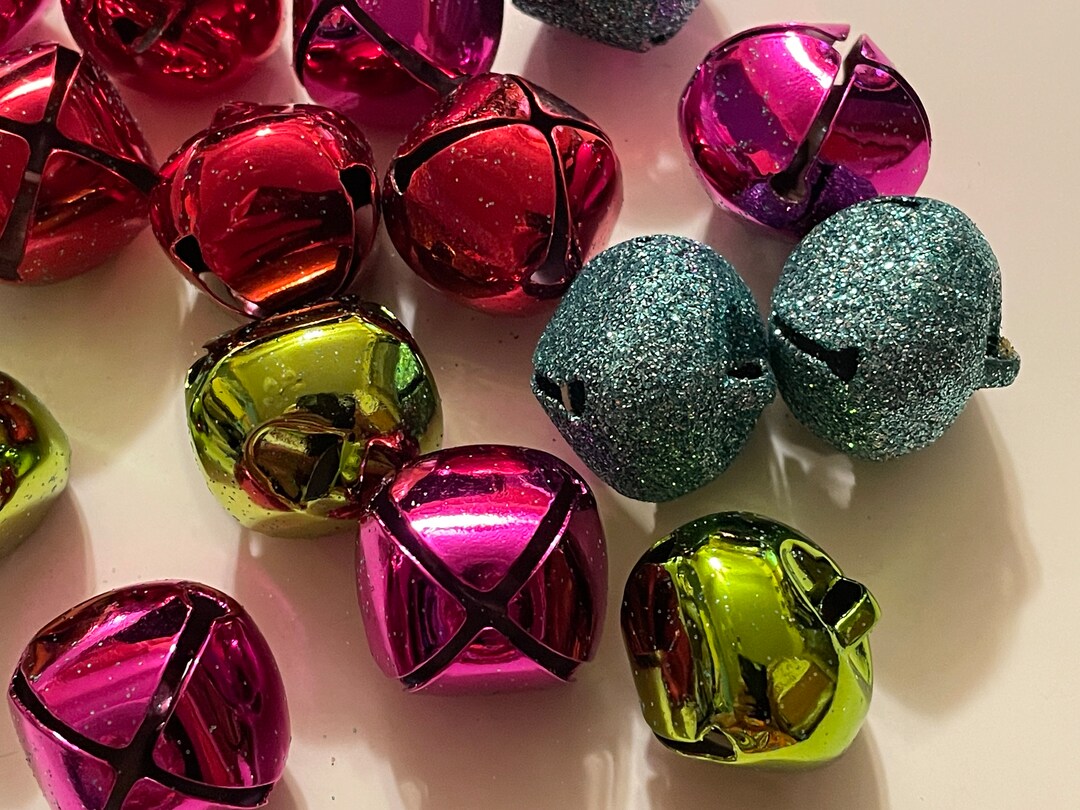 Assorted Mix of 9 Large Jingle Bells, 1 Inch (F5) - Etsy