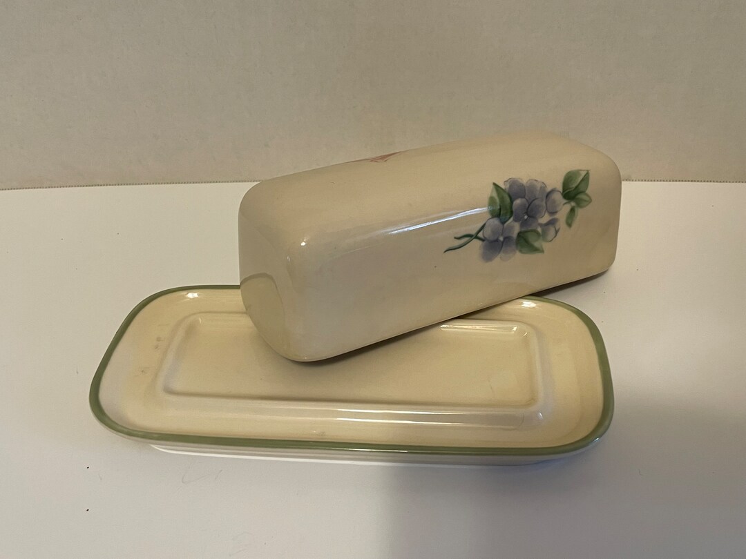 Pfaltzgraff Butter Dish Vintage Preowned MR Etsy