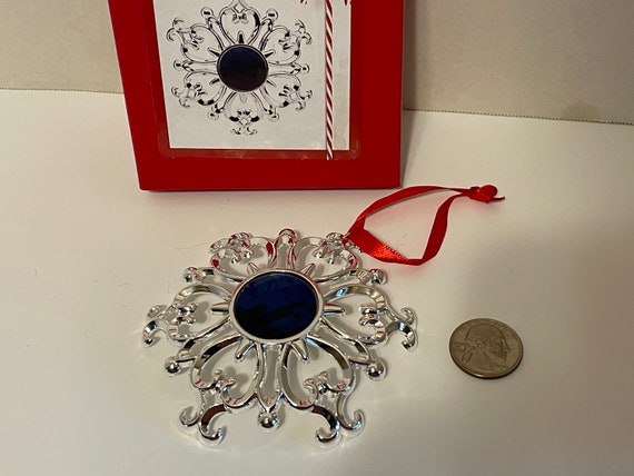 Lenox Mini Snowflake 3-Piece Ornament Set