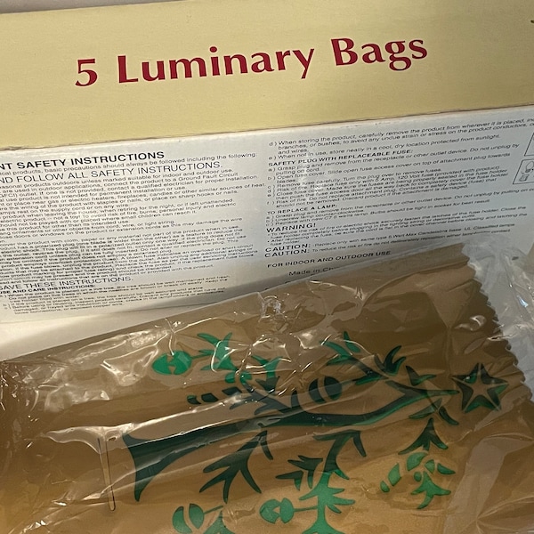Luminary Bags Etsy