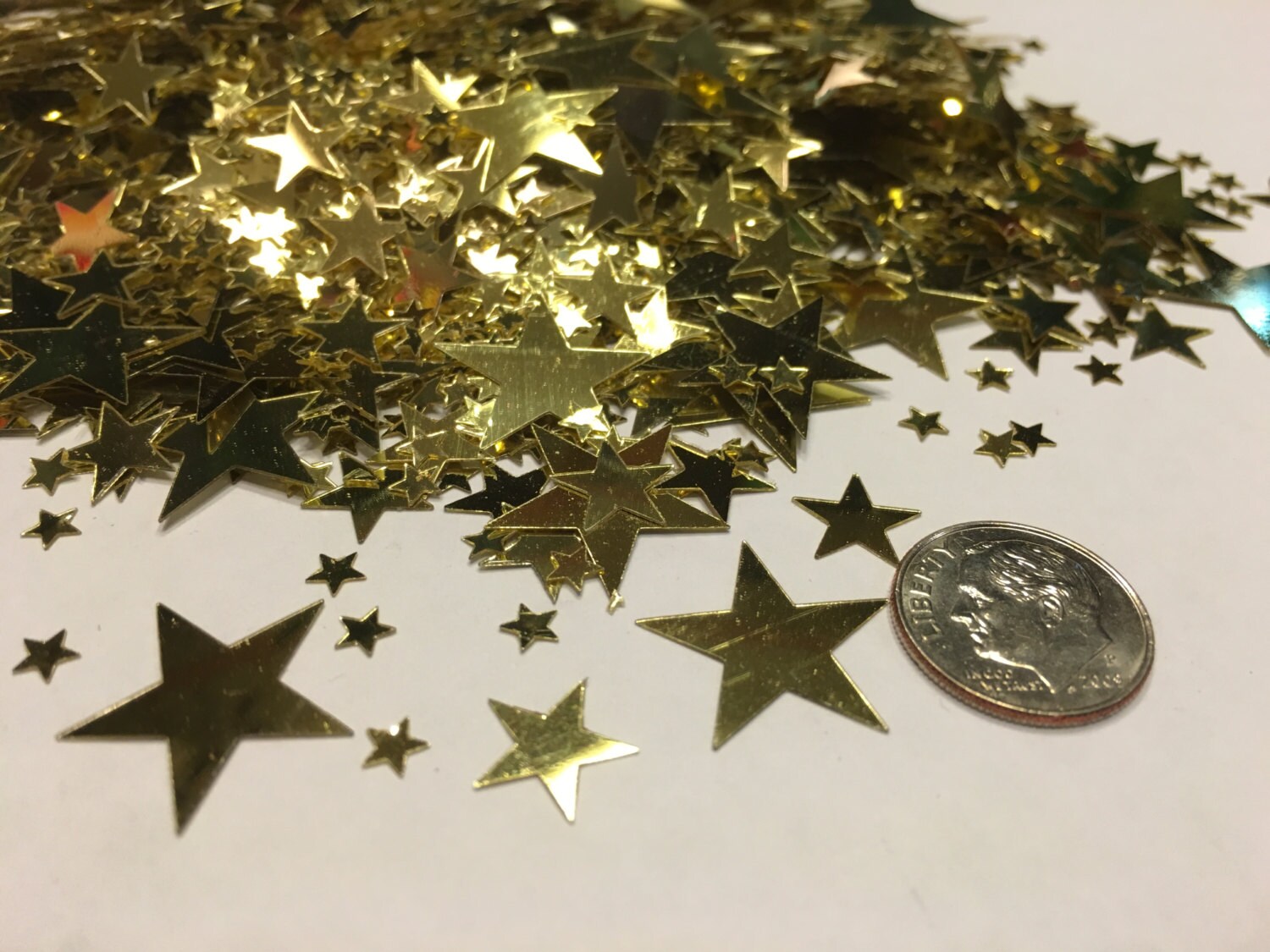 Gold Star Confetti (Z3677)