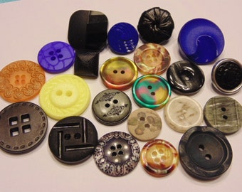 22 piece button mix, 14-24 mm (22)