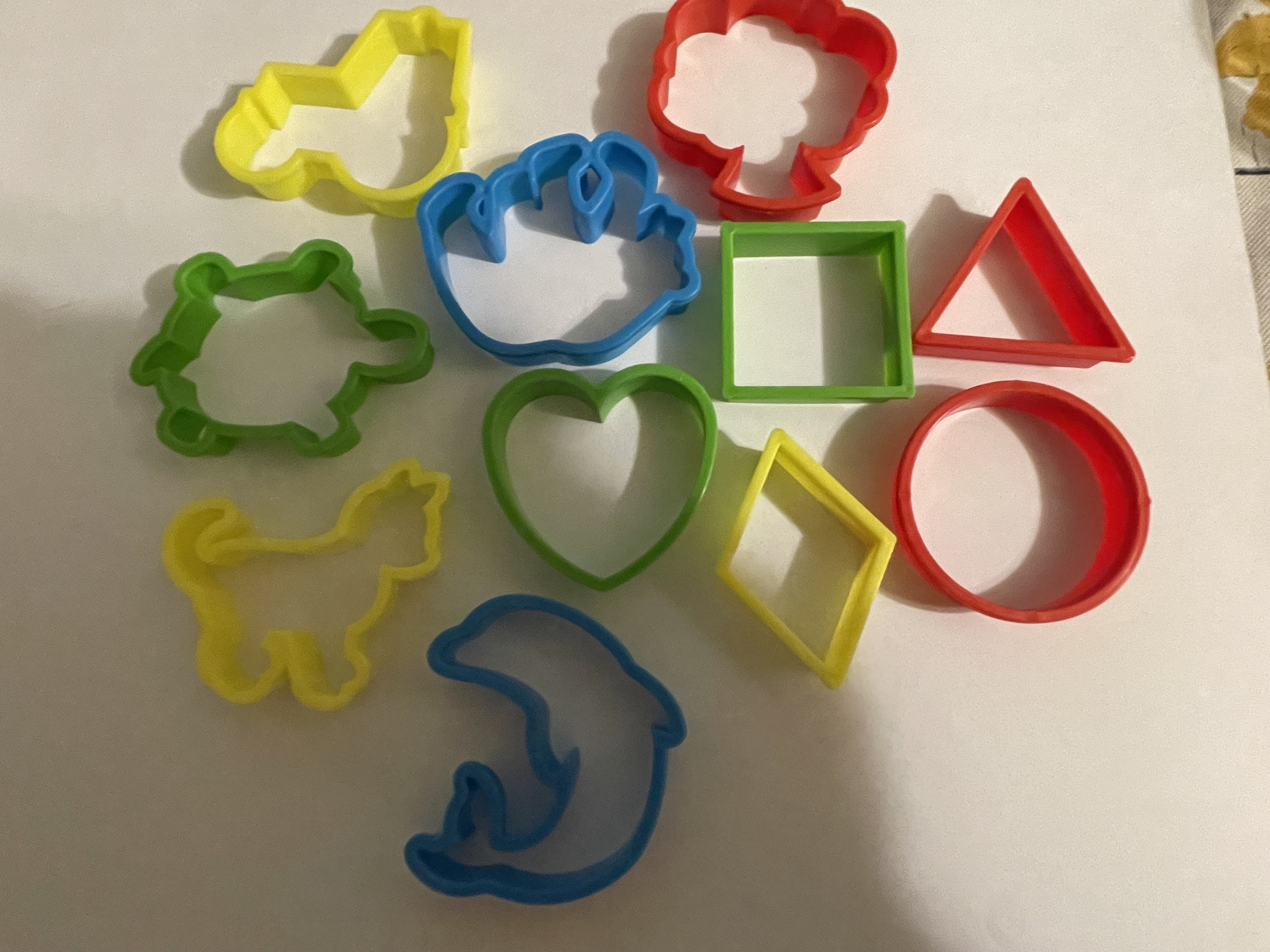 11 count small plastic cookie cutter set 2 inch LR1 Etsy