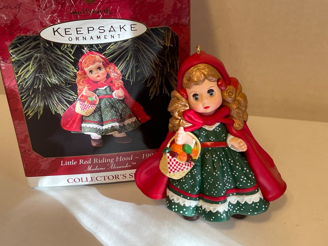 Hallmark, 1991 Little Red Riding Hood, Ornament, Original Box MR10 - Etsy