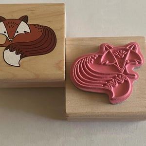 Fox, Rubber Stamp, 45 mm (BB4/11)