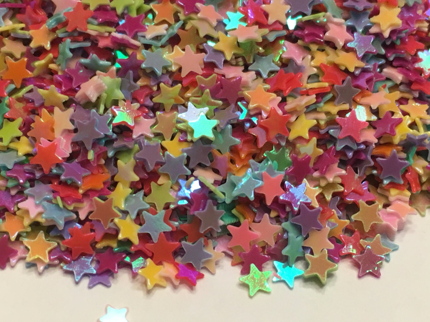 Regelmatigheid weerstand Verandering Bag of Tiny Carnaval Color Assorted Star Confetti Mix 3 Mm - Etsy