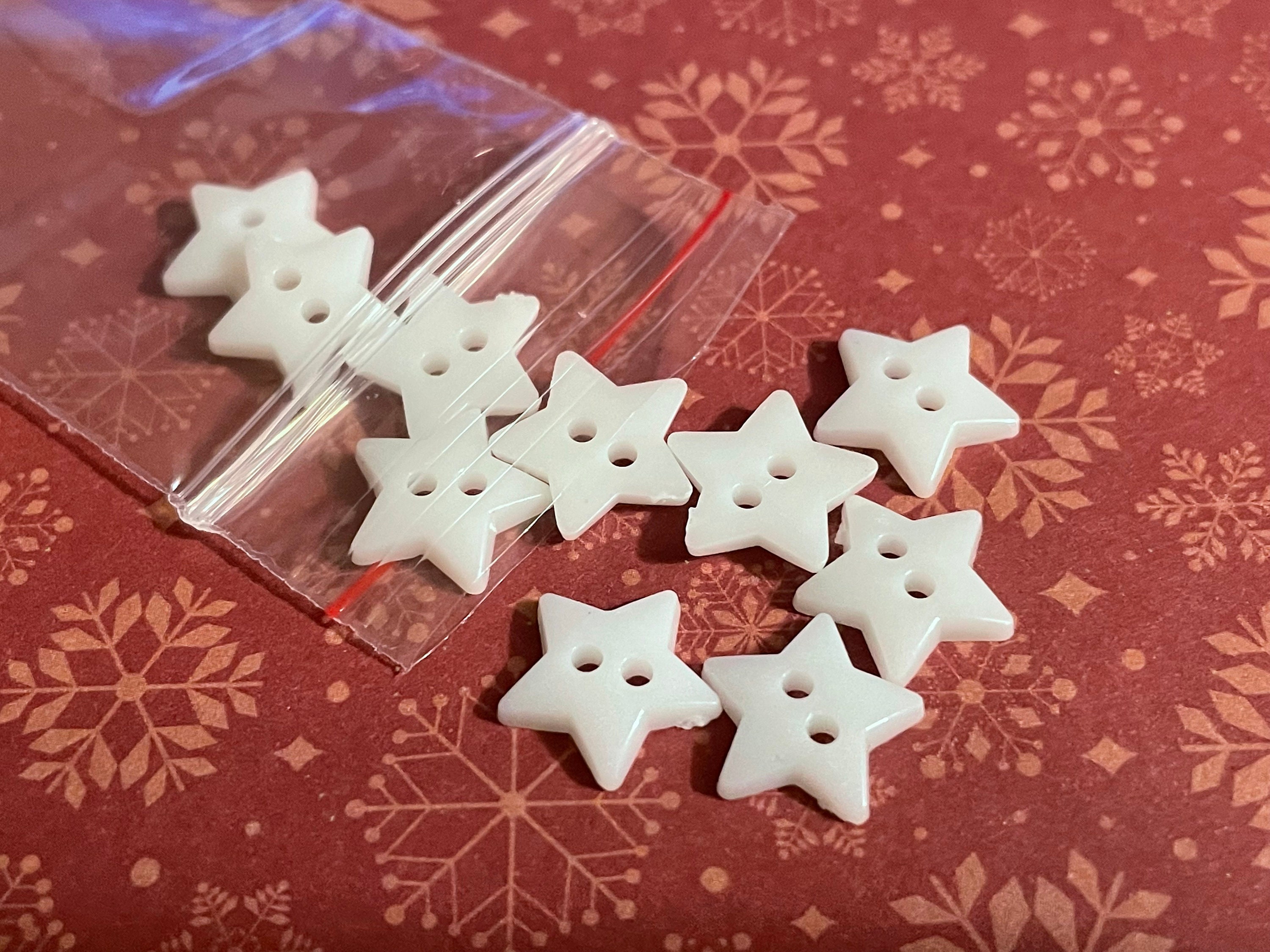 White Star Buttons 
