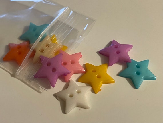 Large star buttons deals