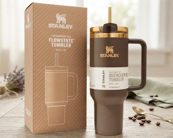 Stanley Chocolate Gold 40oz Quencher Tumbler Factory Sealed NEW Limited Edition Insulated Cup