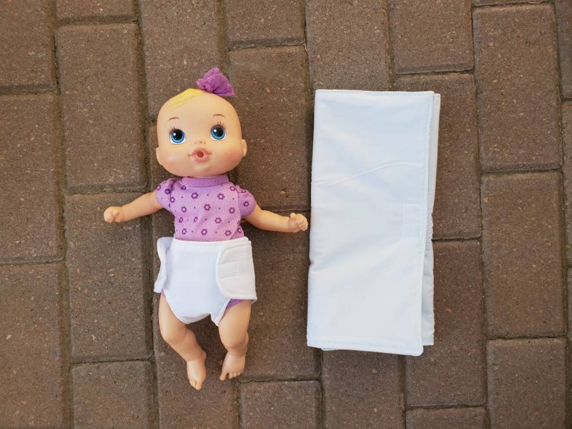 Baby doll Changing Pad 12in x 18in Etsy