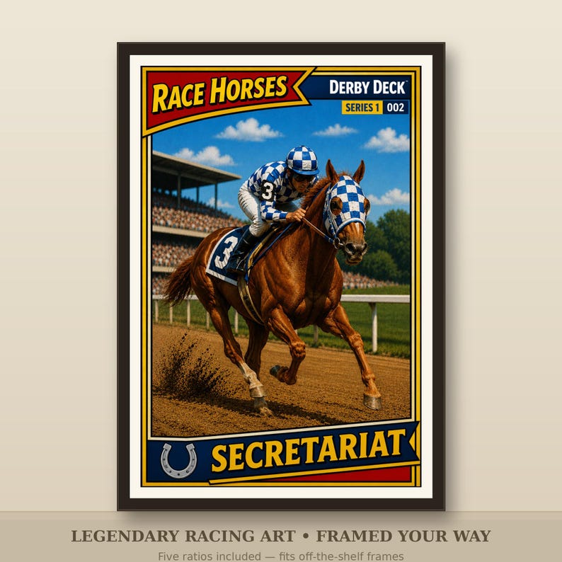 Secretariat | 1973 Triple Crown Champion | Derby Deck Horse Racing ...