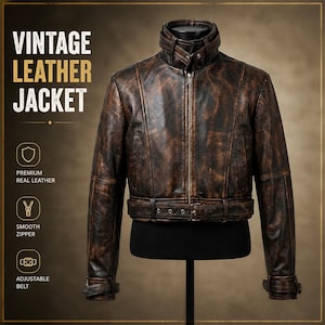Red Hood Inspired Leather Jacket, Jason Todd Cosplay Costume, DC Comics Biker Coat