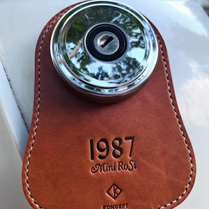 Bavette de carburant en cuir personnalisée pour Mini classique, mini pick-up, Morris Mini, Mini Moke, Riley Elf, MG Midget, accessoire de voiture de golf Volkswagen