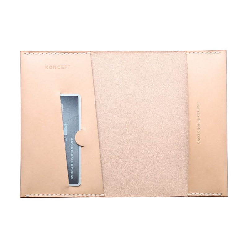 Red - Handcrafted Embossed Leather Passport Cover 05