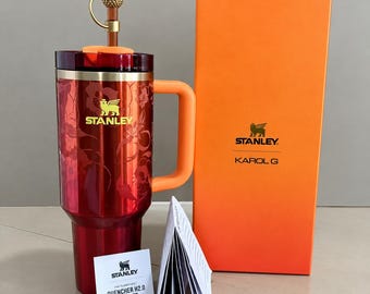 Stanley x KAROL G 40oz Quencher H2.0 FlowState Tumbler Cup New Limited IN HAND