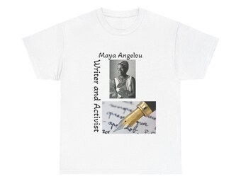 Camiseta unissex de algodão pesado