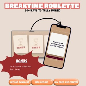 Roulette interattiva per le pause / Oltre 50 idee per pause offline (Download digitale)