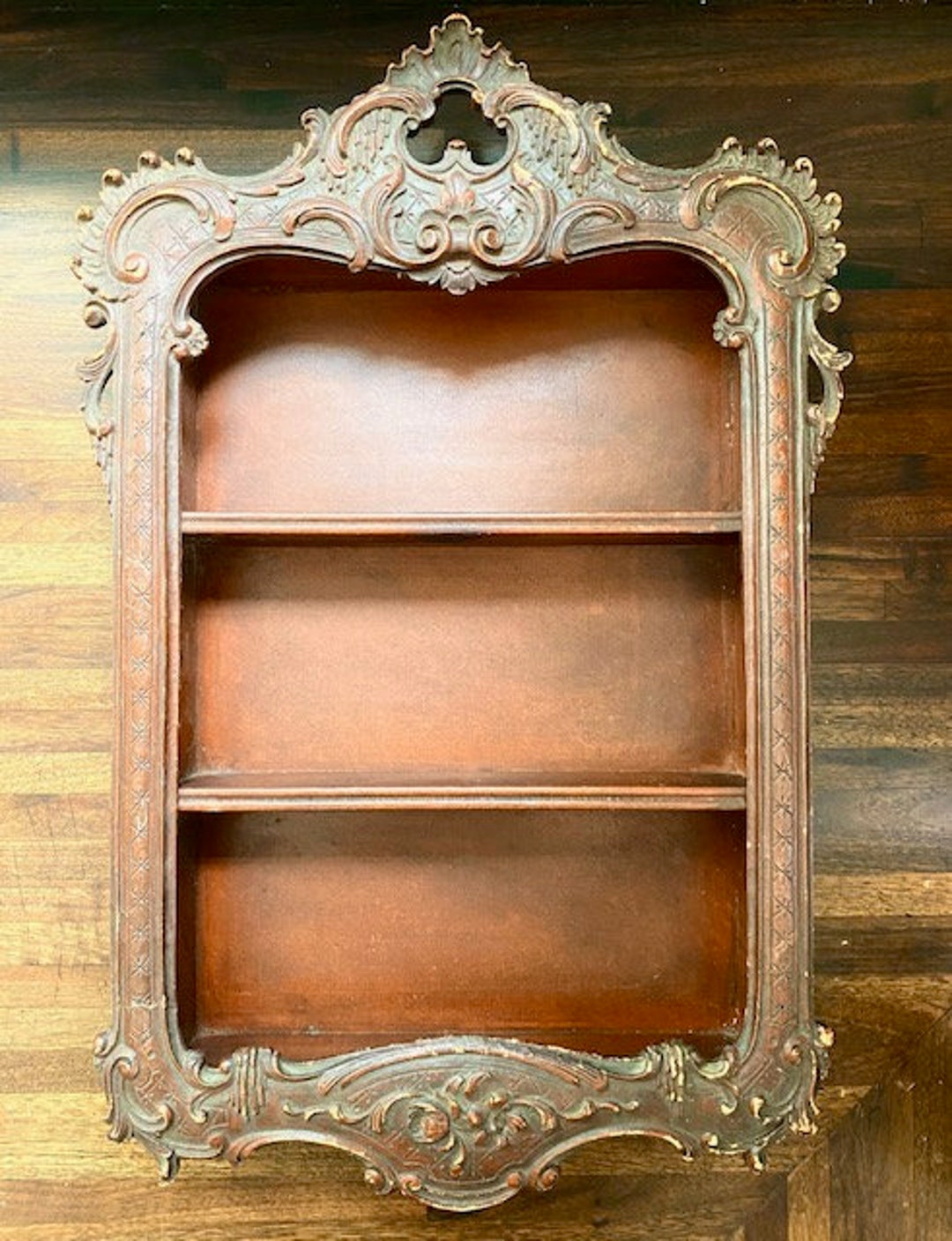 Vintage Syroco French Style Shelves Etsy