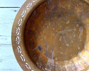Vintage Brass Bowl