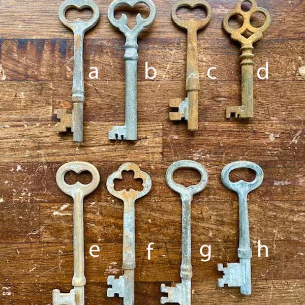 Antique Skeleton Keys Set #1