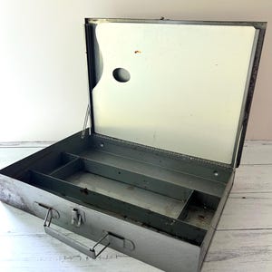 Vintage Anco Bilt Artist&#39;s Metal Paint Box