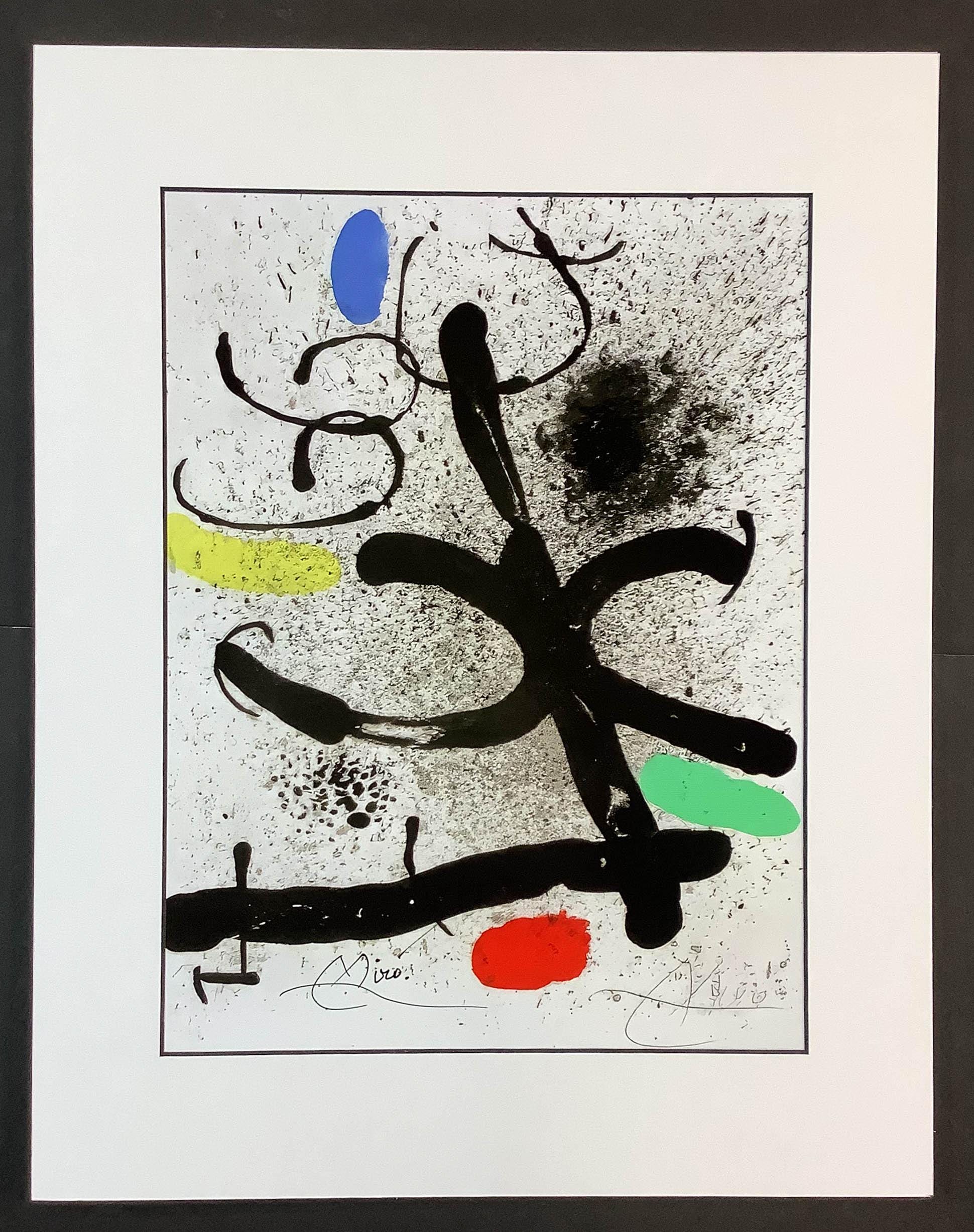 Joan Miro Hand Signed - Etsy