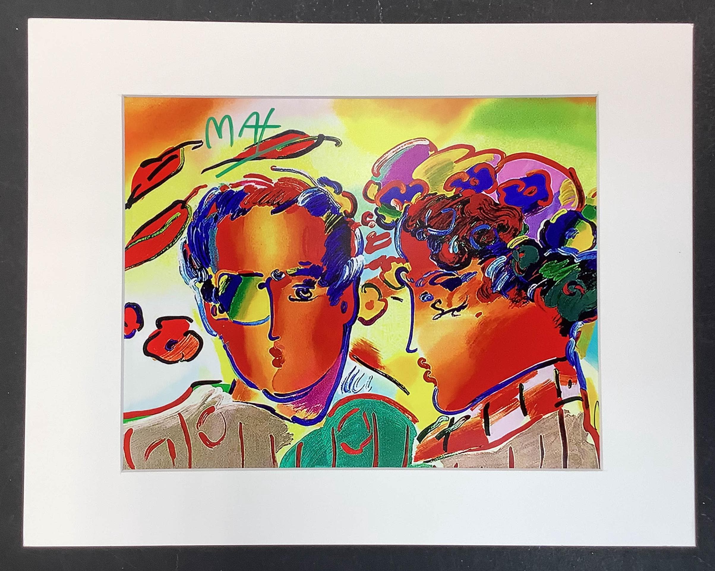 Peter Max Love Art - Etsy