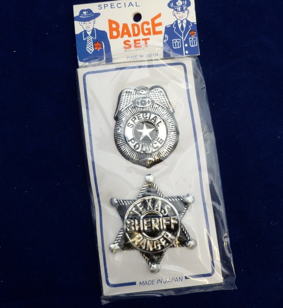 toy police badge