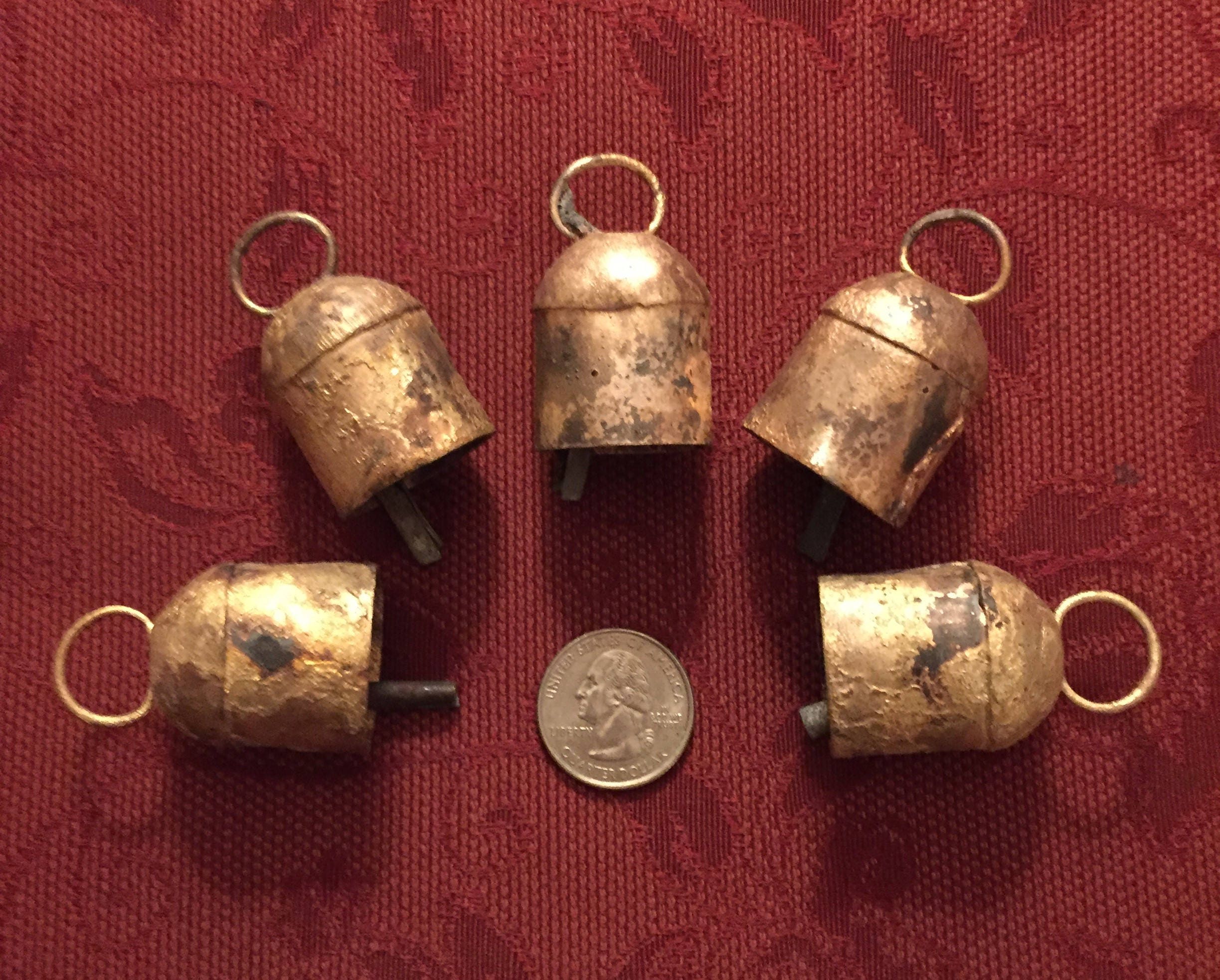 2 Inch Bell Bells 2-inch Tin Indian Bells One Dozen Shipping Included - Etsy