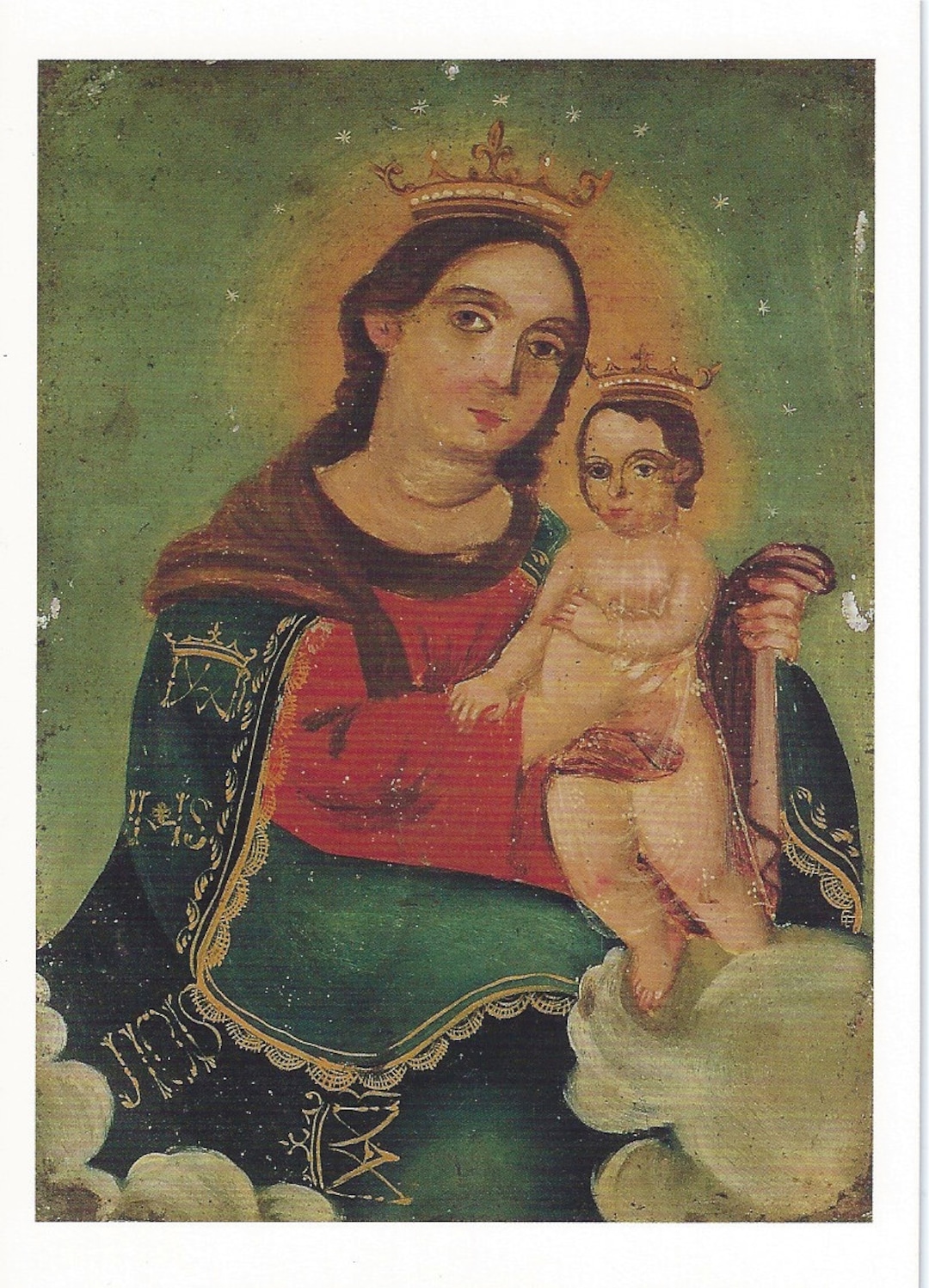 Our Lady Refuge of Sinners Holy Card SHIPPING INCLUDED Fabulous Etsy