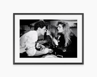 Marco Pierre White, impresiones fotográficas, póster de chef, póster de cocina, póster vintage, arte mural en blanco y negro, arte mural con calidad de museo