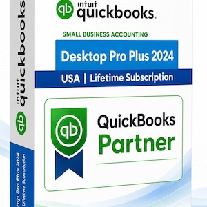 Intuit Quickbooks Desktop Pro Plus 2024 Lifetime
