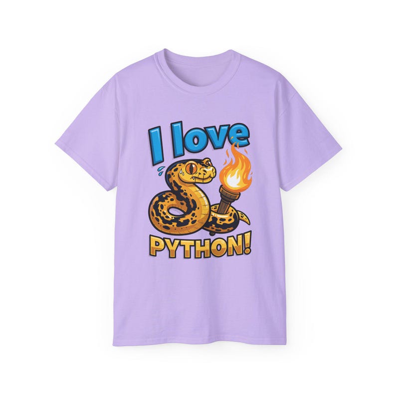 I Love Python T-Shirt | Programming coder tee | Funny Programmer Shirt | Coding Gift for Developers 画像 18