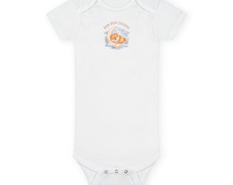 Pom Pom Dreams Sleeping Pomeranian Onesie