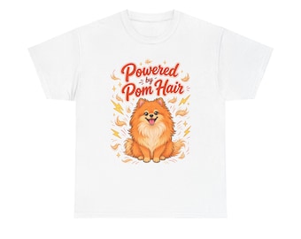 Pom Hair Pomeranian Shirt | Hunde-Illustration Tierliebhaber-T-Shirt