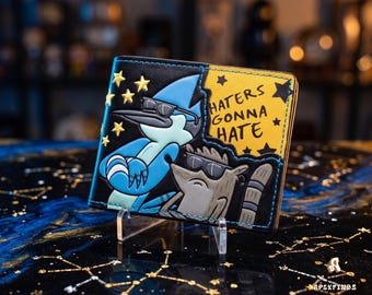 Regular Show Wallet - Mordecai & Rigby Design - Bifold Wallet