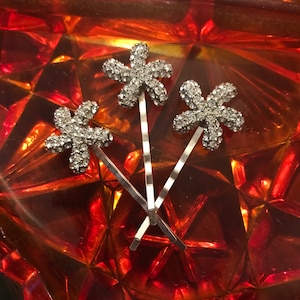 Starfish Rhinestone Bobby Pins,Bridal , Prom