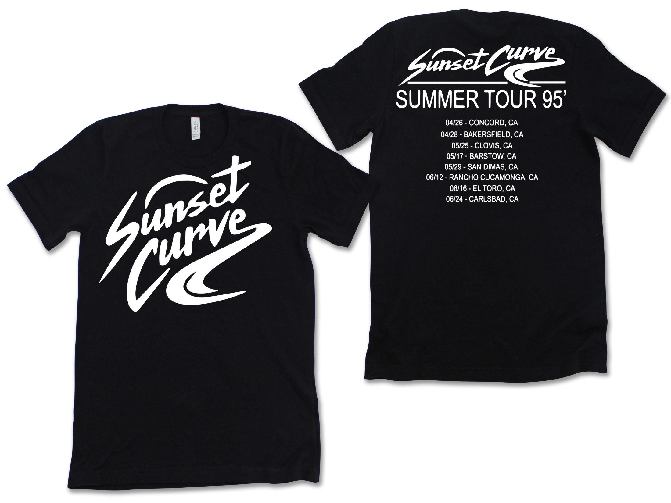 Julie u0026 the Phantoms sunset Curve World Tour Crewneck 3 - Etsy Singapore