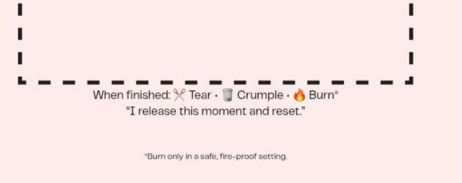 Pause And Process Pause, Process, Release Printable | Mental Health Tool | Self Care ...